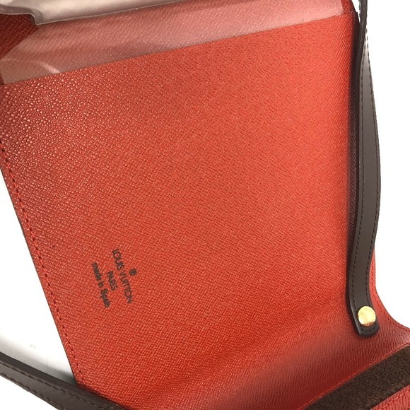 Louis Vuitton Damier CD Case DVD Bag Crossbody Shoulder Canvas Brown - Picture 15 of 15